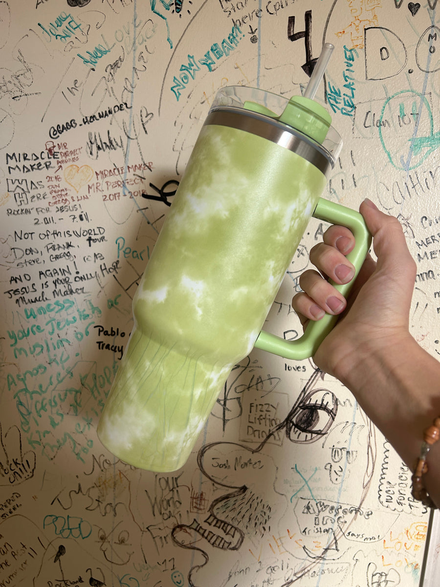 Tie Dye 40 oz. Stanley Inspired Tumbler