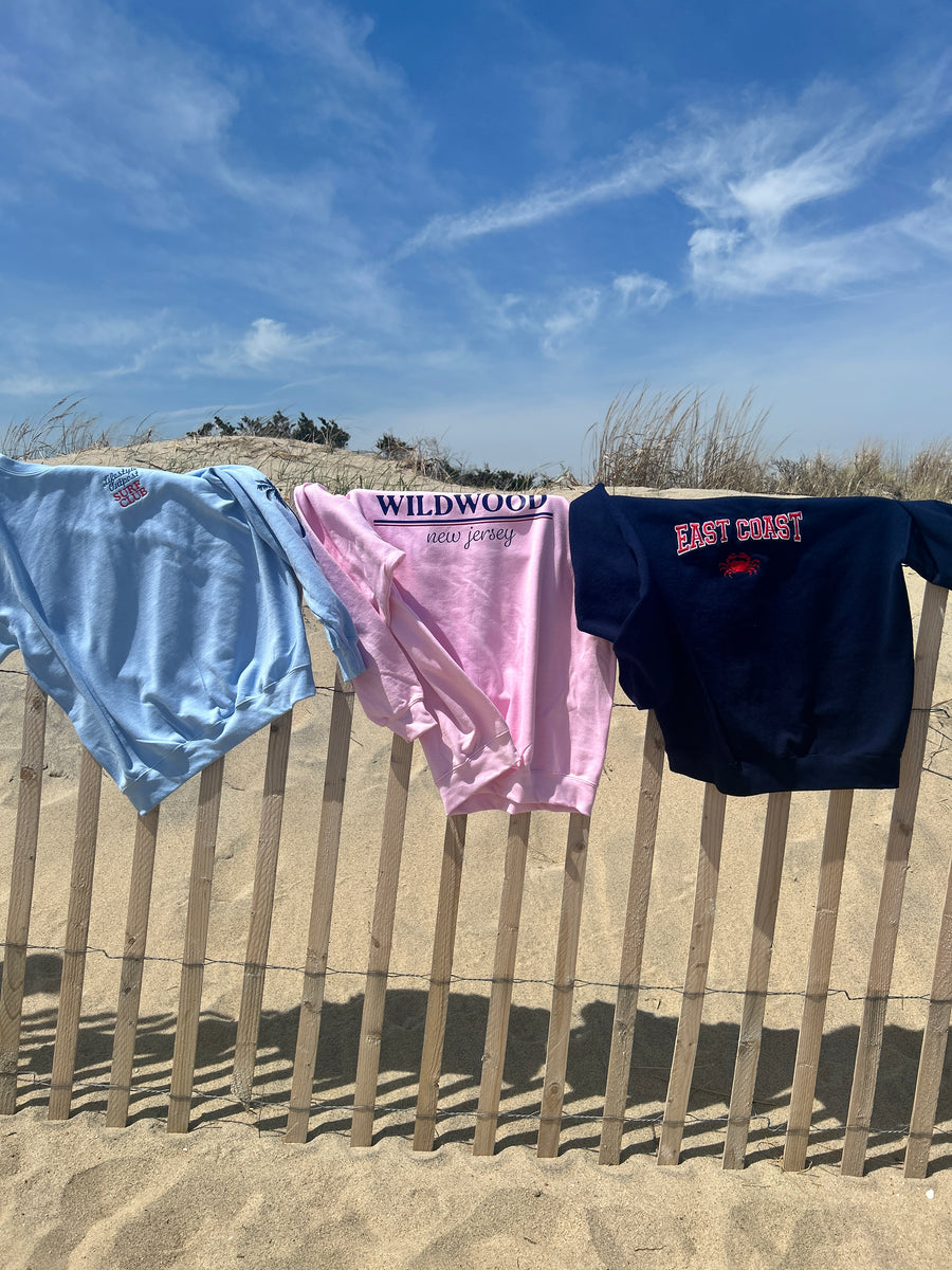 Embroidered Fishermancore Sweatshirt - East Coast Style