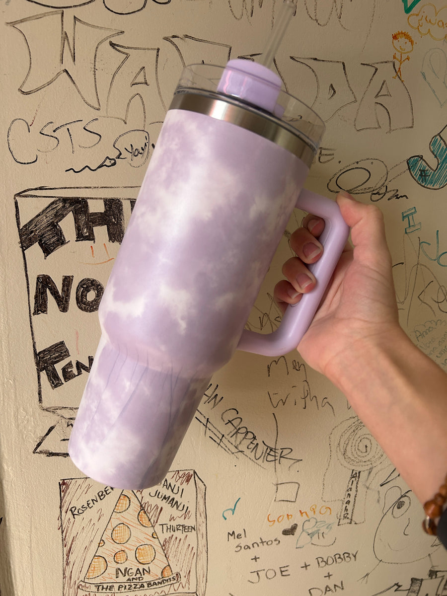 Tie Dye 40 oz. Stanley Inspired Tumbler