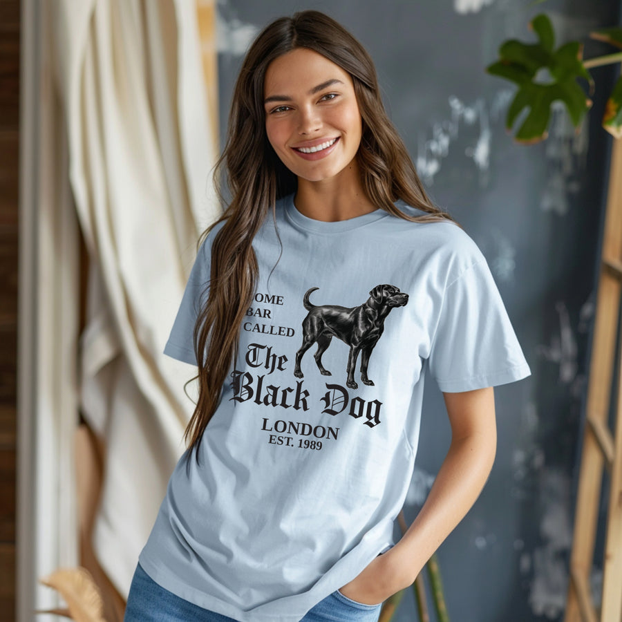 The Black Dog TS Crewneck T Shirt