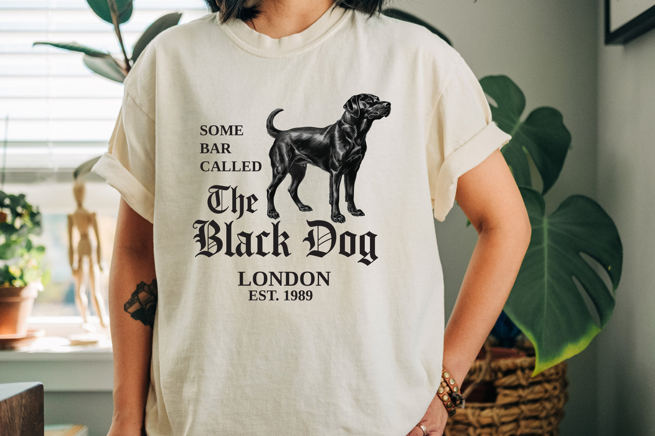 The Black Dog TS Crewneck T Shirt