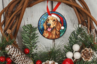 Thumbnail for Dog Breed Stained Glass Acrylic Christmas Ornament
