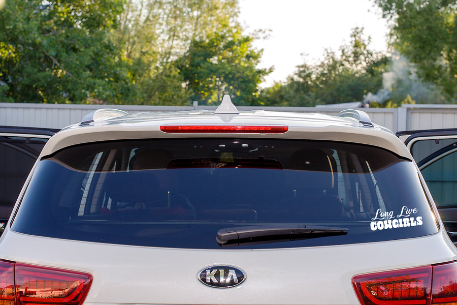 Long Live Cowgirls Vinyl Decal