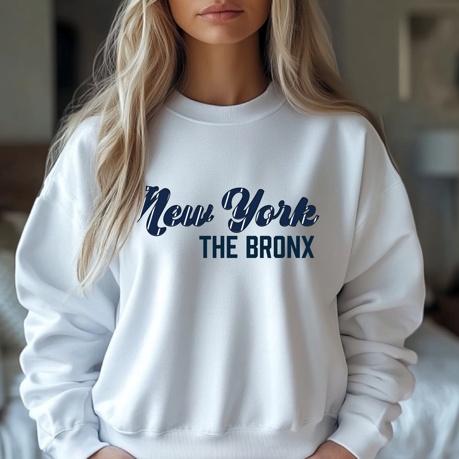 Meet me in the Bronx Baseball Crewneck sweatshirt