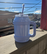 Thumbnail for 50 oz Stainless Steel Tumbler with Handle and Matching Straw