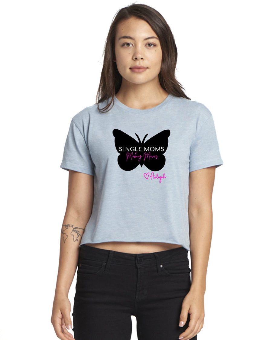 Single Moms Making Moves Licensed Cropped T Shirt