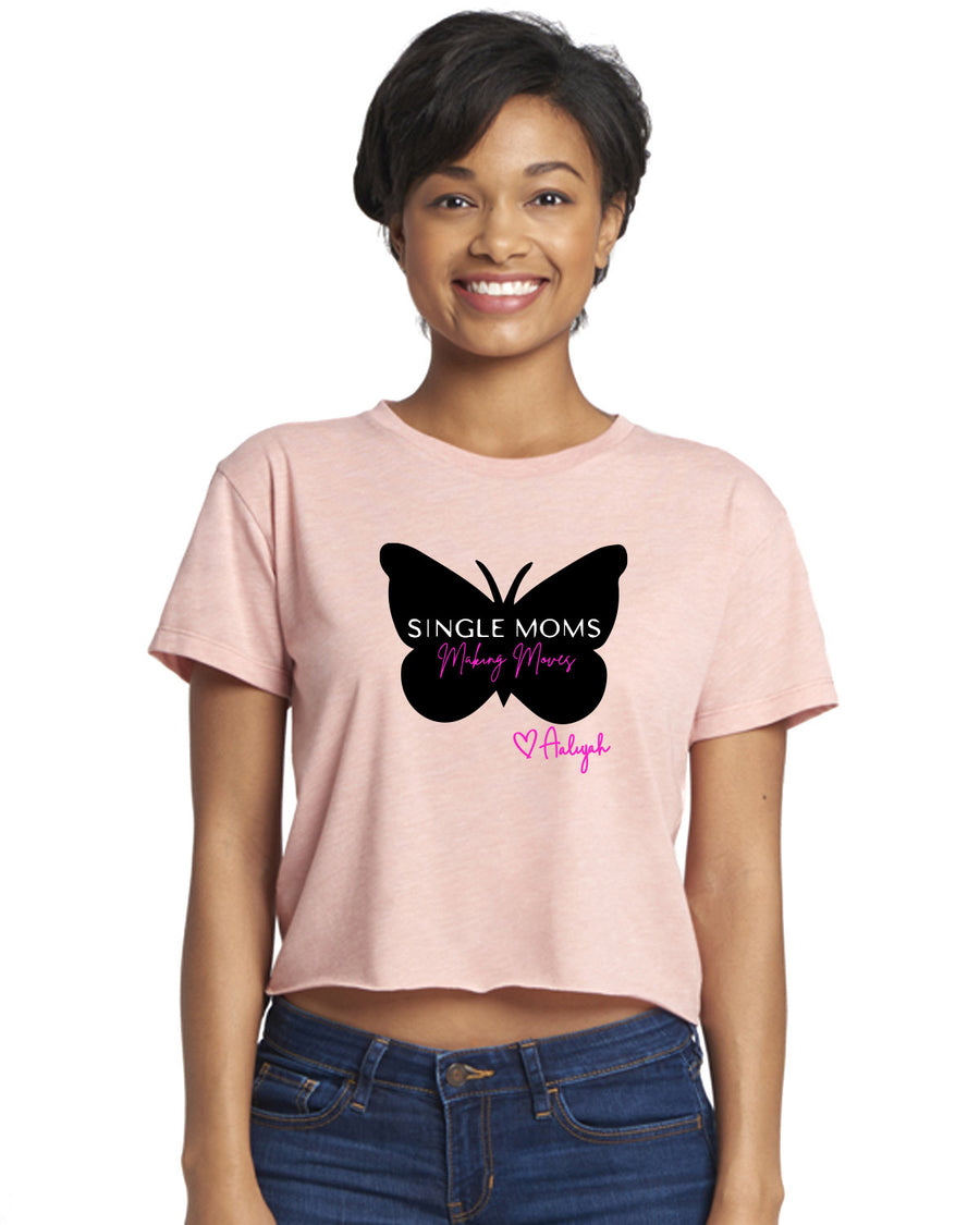 Single Moms Making Moves Licensed Cropped T Shirt