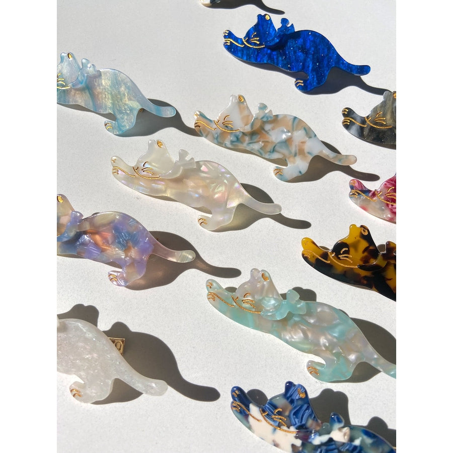 Eco-Friendly 2 PC Kitty Hair Clip Set