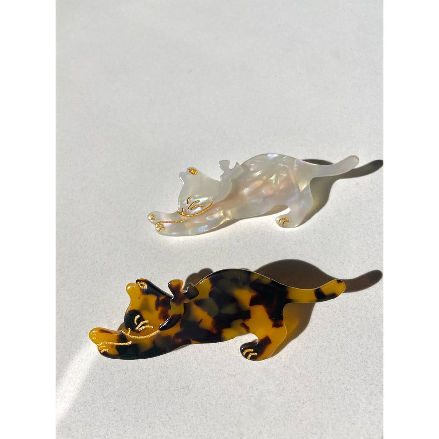 Eco-Friendly 2 PC Kitty Hair Clip Set