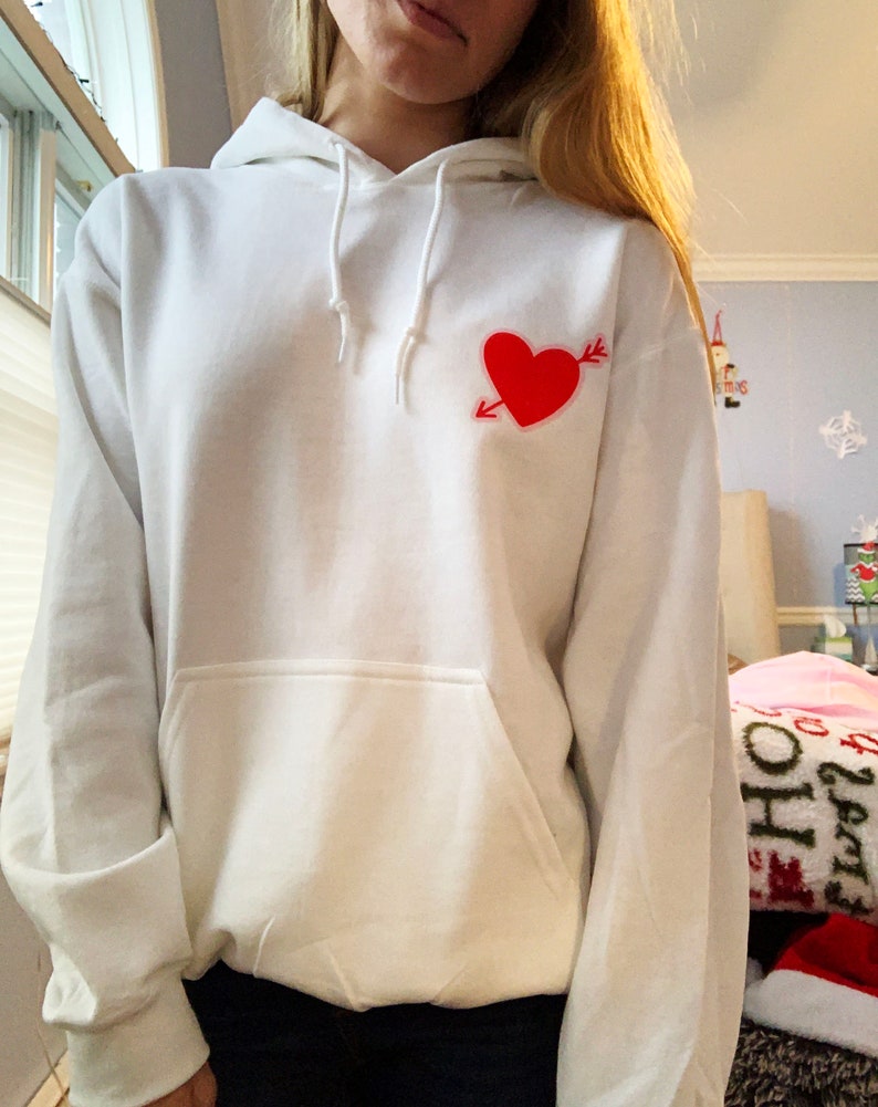 Valentines Day Self Love Club Hooded Sweatshirt