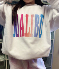 Thumbnail for Malibu Ombre Crewneck Sweatshirt