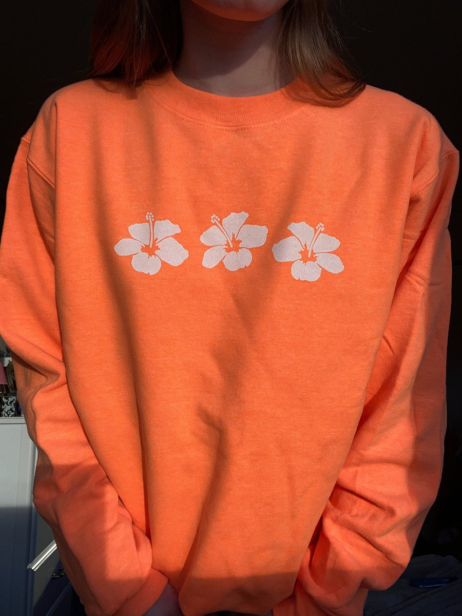 Hibiscus Crewneck Sweatshirt