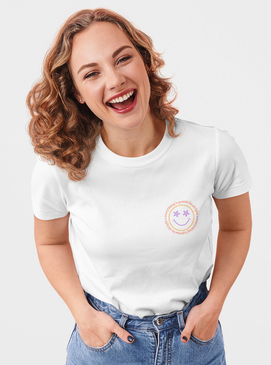 Smiley Face Everything's Gonna Be Alright T Shirt