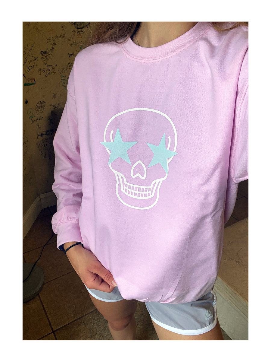 Star Eye Skull Crewneck Sweatshirt
