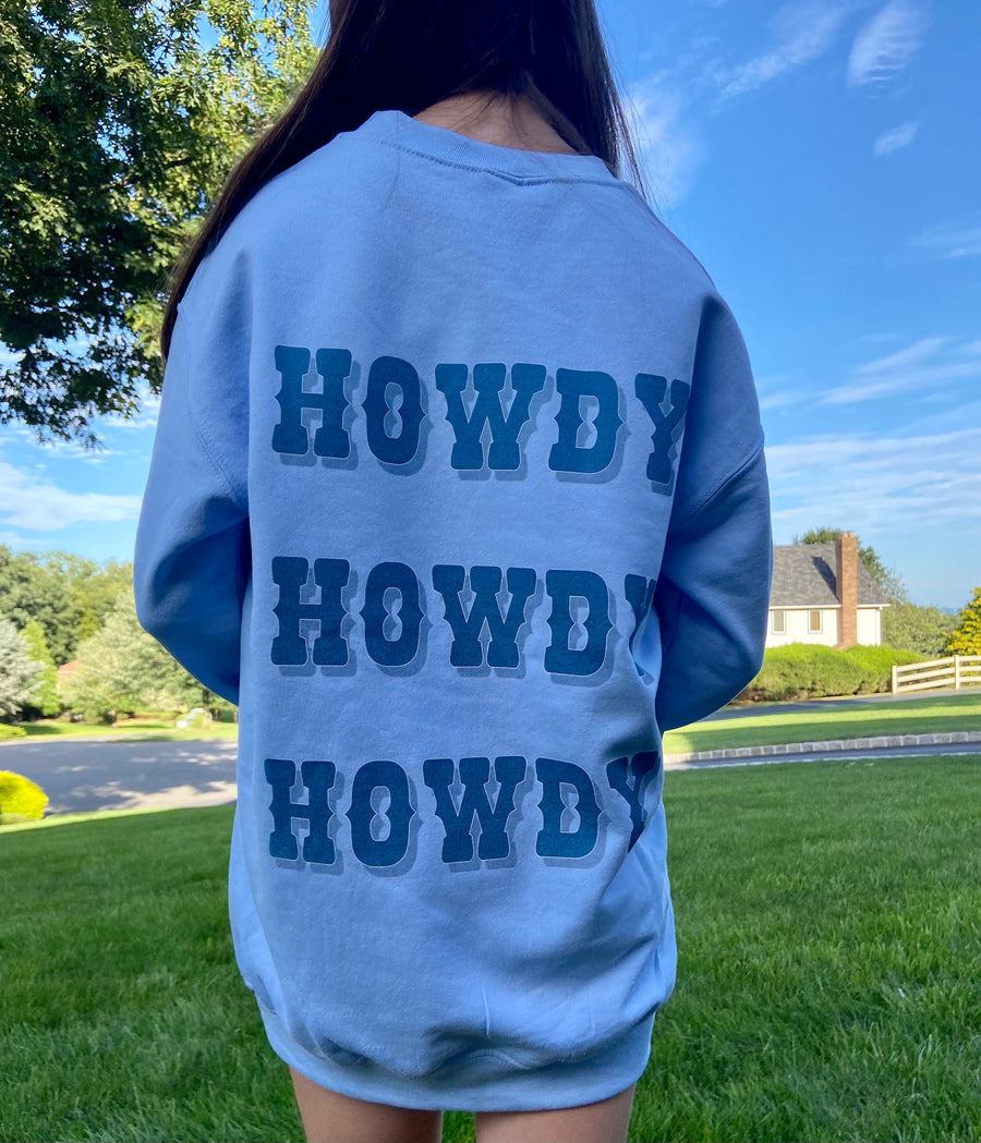 Howdy Trendy Crewneck Sweatshirt
